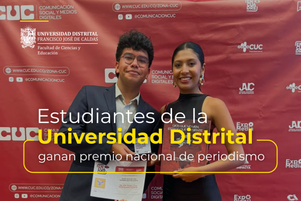 Imagen publicación Estudiantes de la Universidad Distrital ganan premio nacional de periodismo