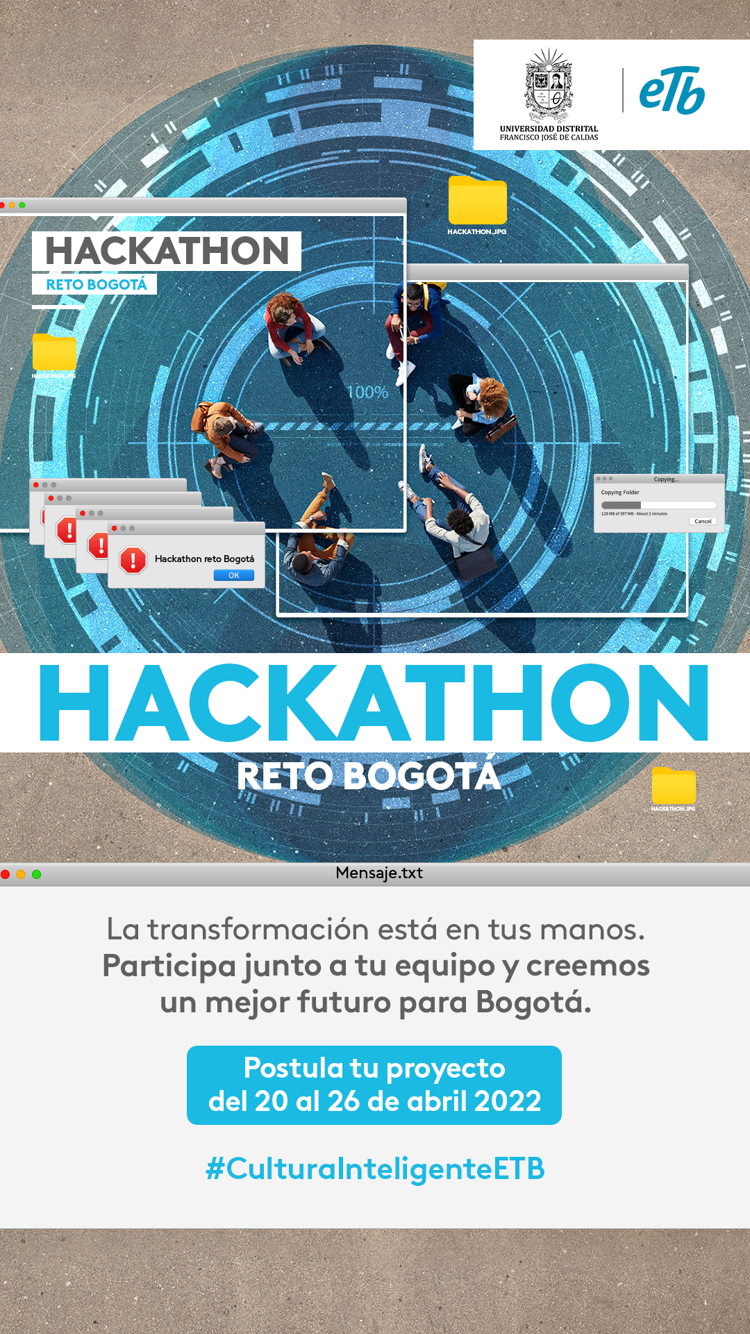 La ‘Hackathon Reto Bogotá’, se toma la Universidad Distrital