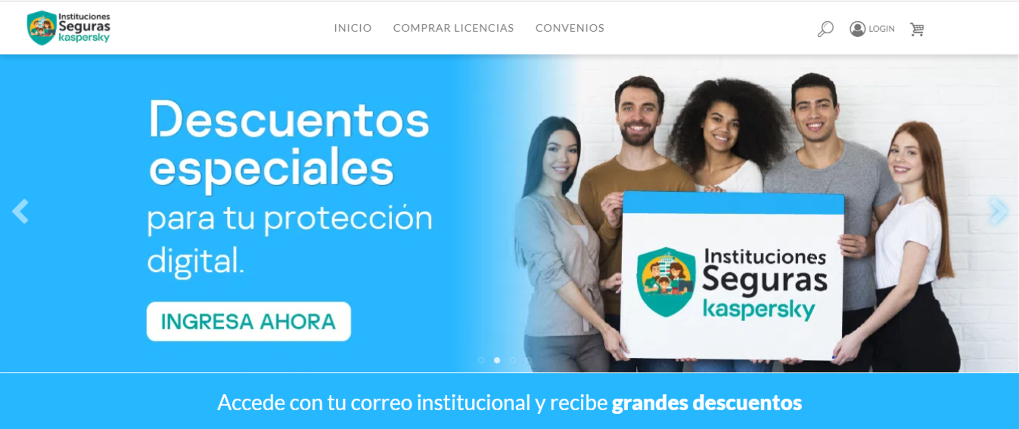 Convenio Kaspersky Paso 1