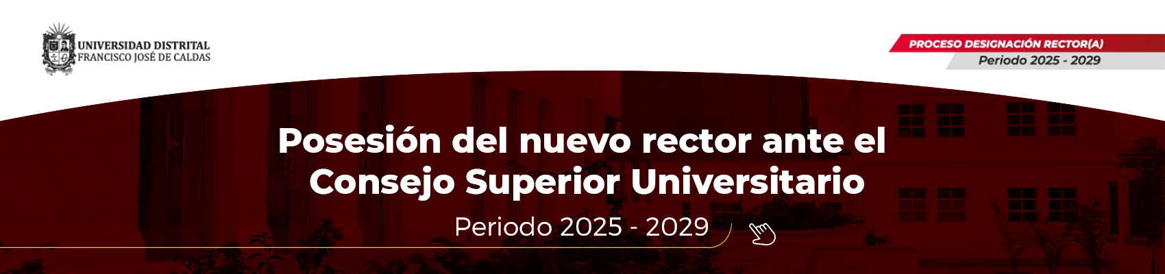 Posesión nuevo rector UD