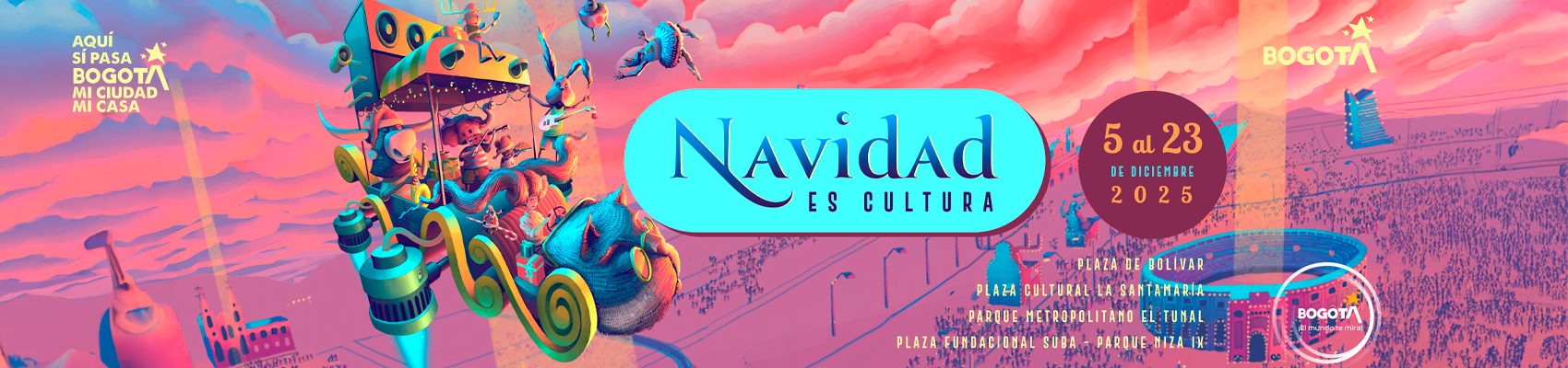 Campaña distrital Navidad es Cultura