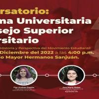 Imagen evento Conversatorio: Reforma Universitaria y Consejo Superior Universitario  